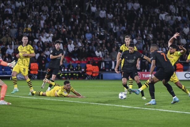 Achraf Hakimi buteur face à Dortmund