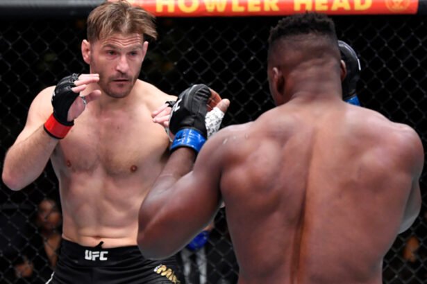 Stipe Miocic vs Francis Ngannou. Crédit : UFC