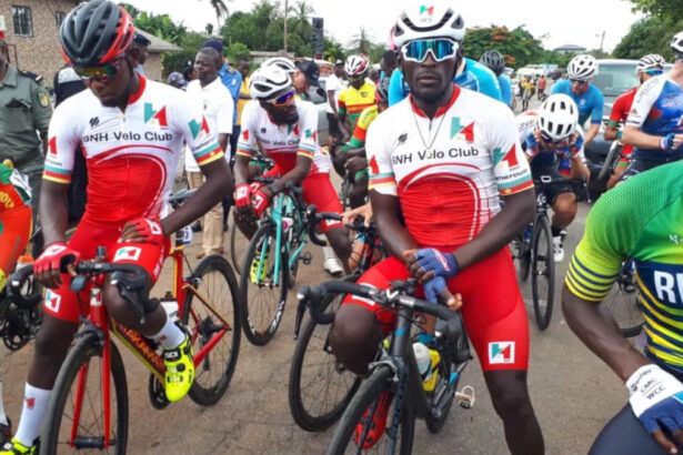 L'équipe de la SNH vélo club représente le Cameroun