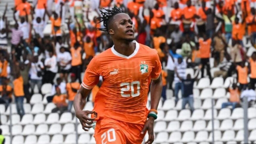 Christian Kouamé, l'auteur du premier but ivoirien