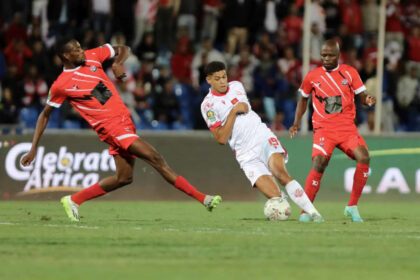 un match de Jwaneng Galaxy