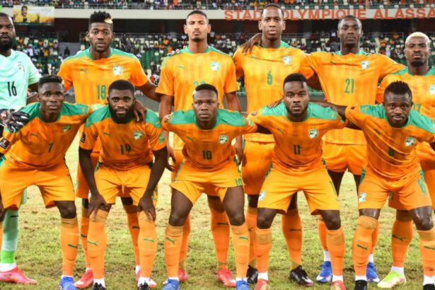 Une sélection de l'équipe de football de Côte d’Ivoire