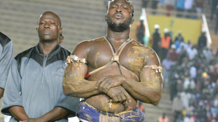 Modou Lô , roi de la lutte sénégalaise