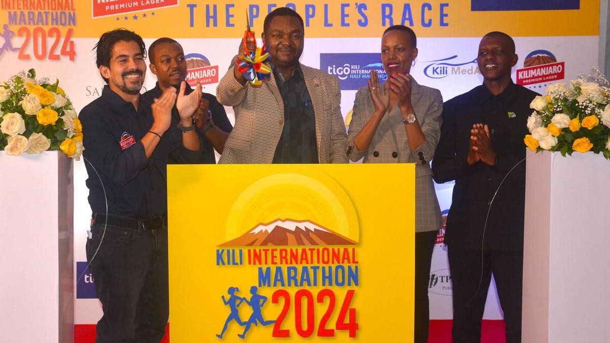 Kenya le sponsor de la course ludique de 5km du Kilimandjaro est