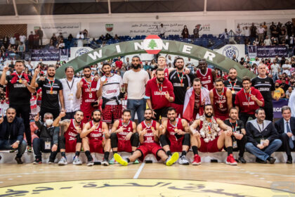 Team Liban, précédent vainqueur. Championnat arabe des nations 2023