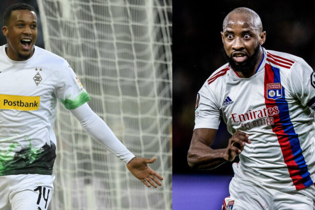 Alassane Pléa et Moussa Dembélé