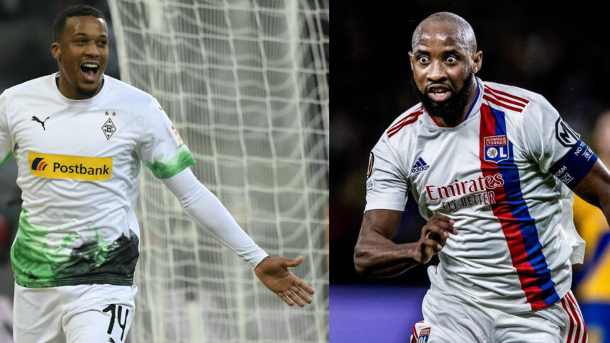 Alassane Pléa et Moussa Dembélé
