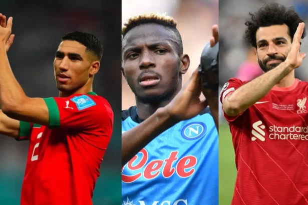 CAF Awards 2023 : une finale à trois entre Hakimi, Osimhen et Salah