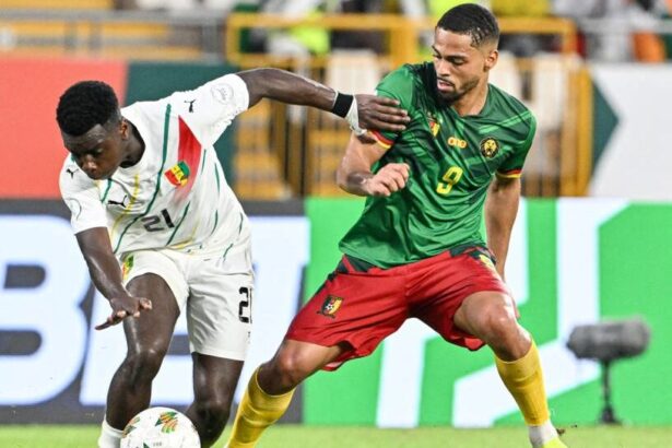 Le Cameroun ne parvient pas à battre la Guinée à 11 contre 10