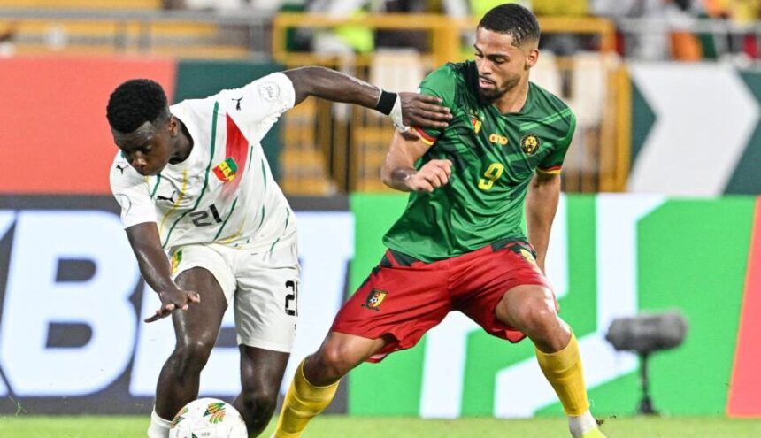 Le Cameroun ne parvient pas à battre la Guinée à 11 contre 10