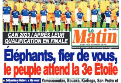 CAN 2023 : la presse ivoirienne rêve d’un troisième sacre des Eléphants