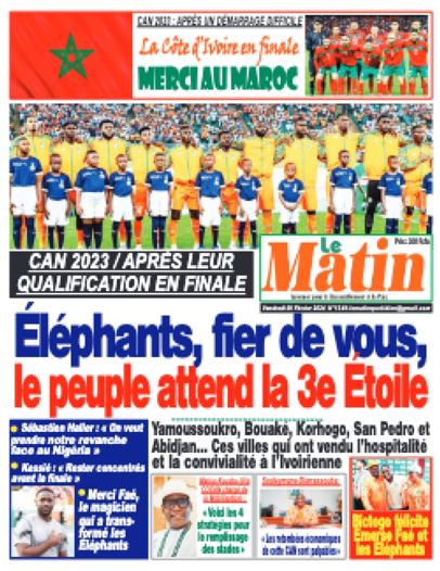 CAN 2023 : la presse ivoirienne rêve d’un troisième sacre des Eléphants