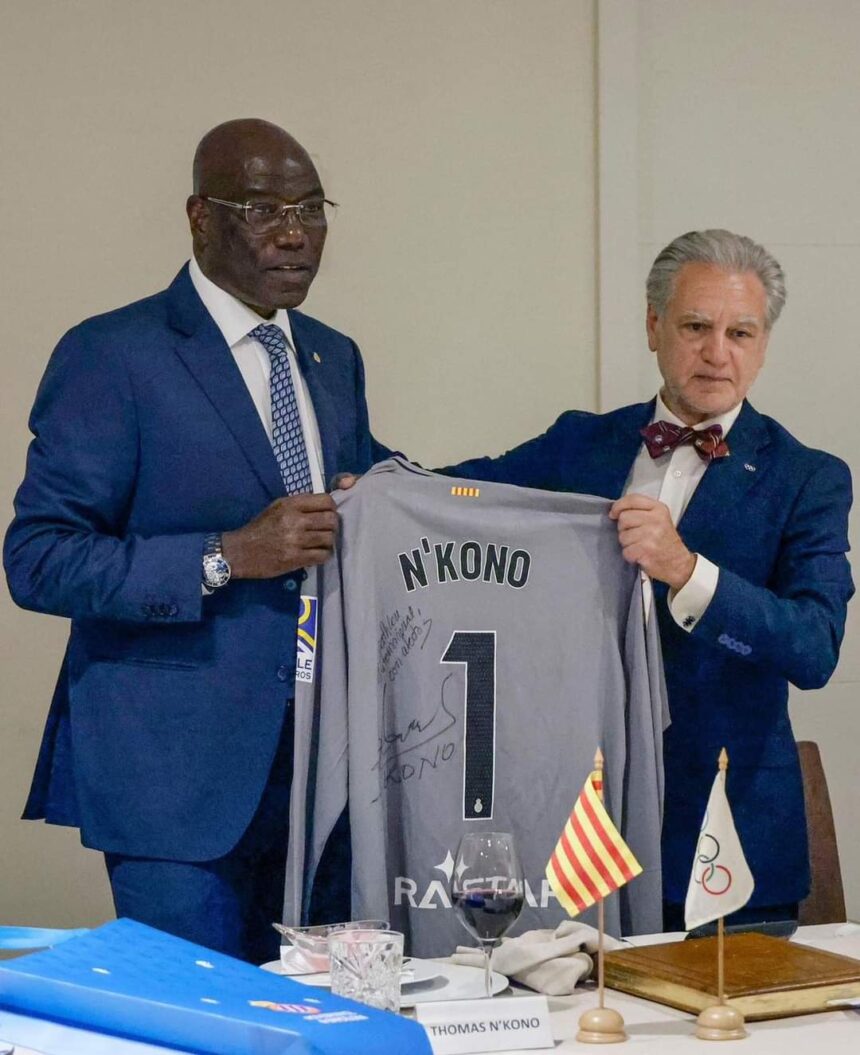 Espagne : le Camerounais Thomas Nkono célébré par le Panathlon International