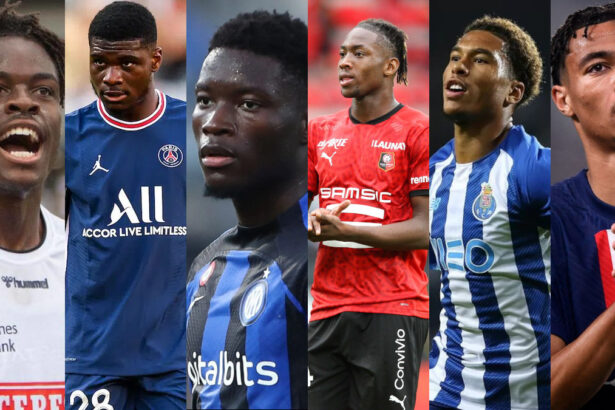 Yann Bisseck, Dina Ebimbe, Hugo Ekitike, Danny Namaso, Brandon Soppy, Lucien Agoumé