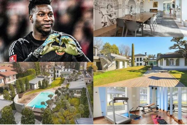 Le Camerounais André Onana s’offre une maison à 6 M€ (près de 4 milliards de Fcfa)