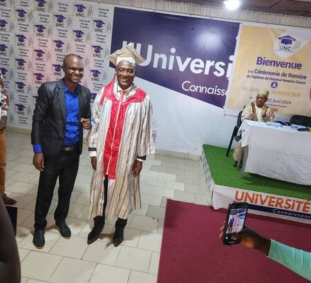 Guinée : le Camerounais Joseph Antoine Bell fait Docteur honoris causa dans une Université