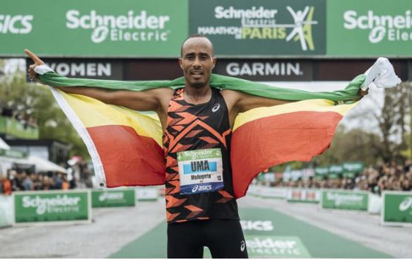 Marathon de Paris : le triomphe des Éthiopiens Uma et Fikir