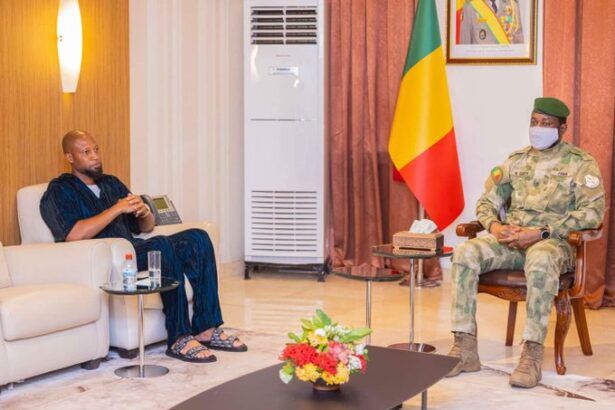 Mali : le Président Assimi Goita a reçu en audience Seydou Keita 