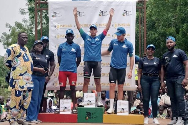 Tour cycliste international du Bénin : l’Algérien Amari Hamza remporte la 2e étape