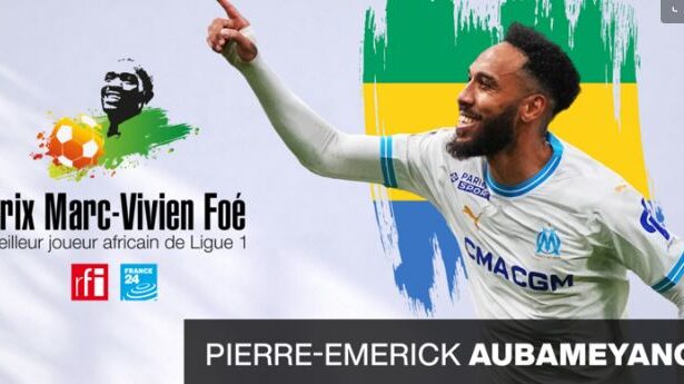 Le gabonais Pierre-Emerick Aubameyang remporte le Prix Marc-Vivien Foé pour la 2e fois