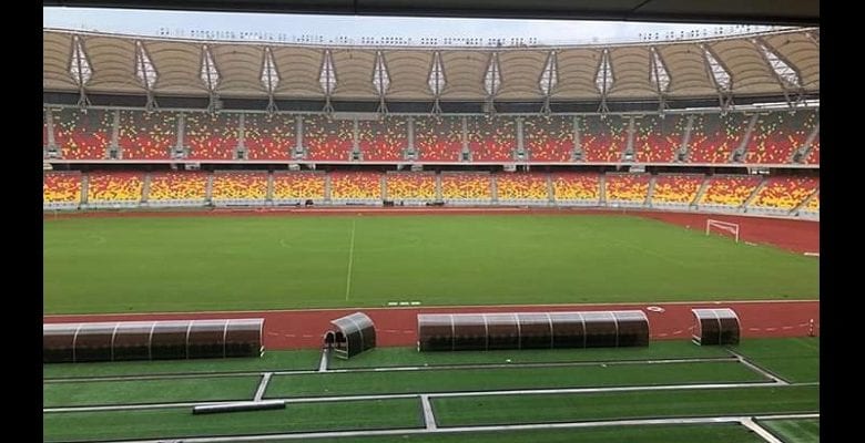 Stade de Japoma qui accueille la compétition
