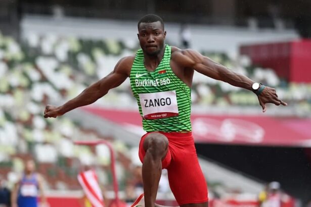 JO Paris 2024 : le champion du monde du triple saut, Hugues Fabrice Zango vise l'or