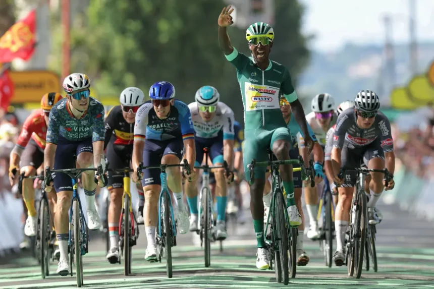 Tour de France 2024 : l’Érythréen Biniam Girmay, roi du sprint