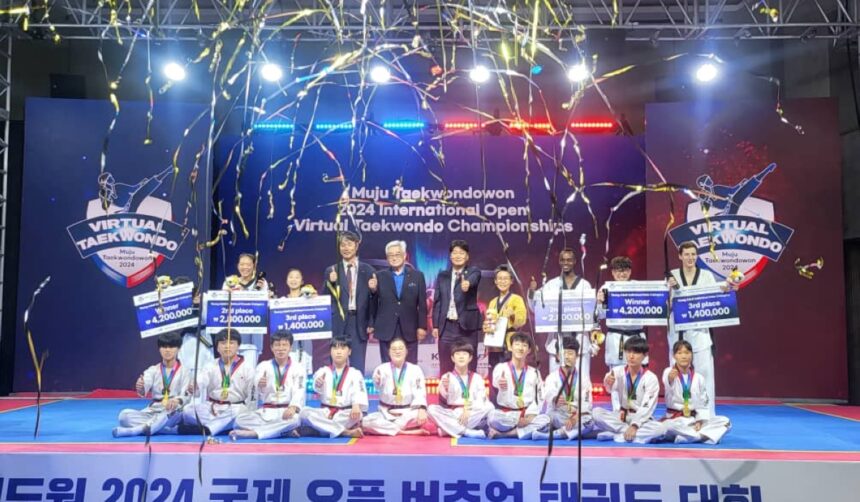 Taekwondo : les athlètes rwandais brillent en Corée du Sud