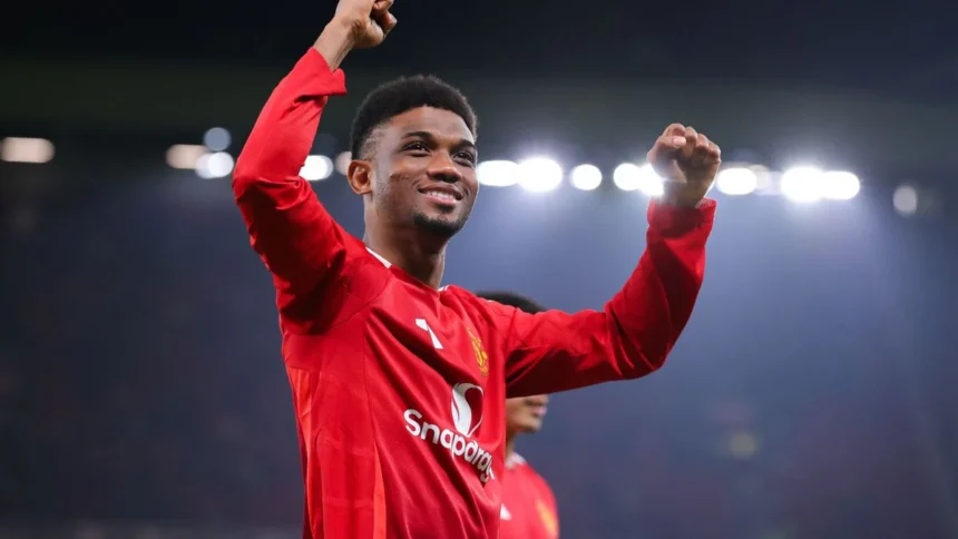 Premier League : l’ivoirien Amad Diallo sauve Manchester United avec un triplé