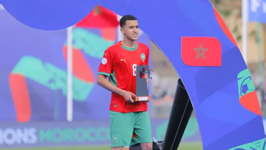 CAN U17 : Abdellah Ouazane, meilleur joueur de la compétition