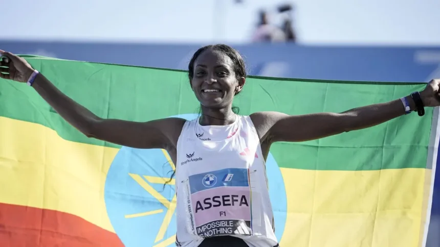 Tigist Assefa : l’Ethiopienne, légende du marathon mondial
