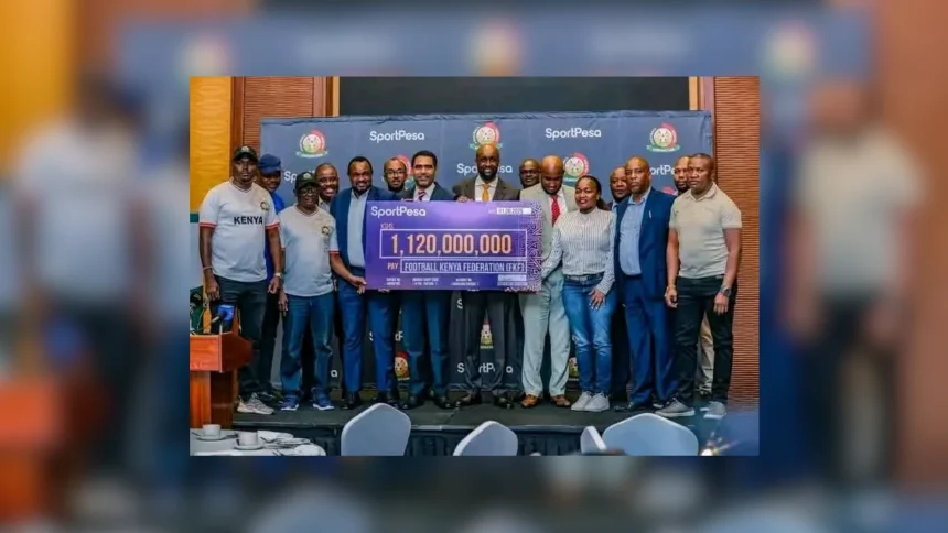 Football Kenya : SportPesa signe un contrat record de 1,12 milliard de shillings avec la FKF