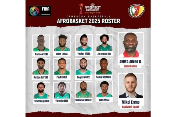 Afrobasket 2025 : la sélection camerounaise dévoile ses 12 joueurs et ses ambitions