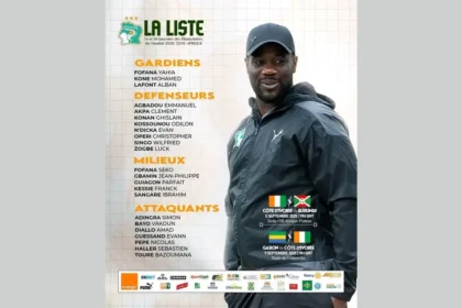 Éliminatoires Mondial 2026 : Emerse Faé dévoile sa liste pour affronter le Burundi et le Gabon