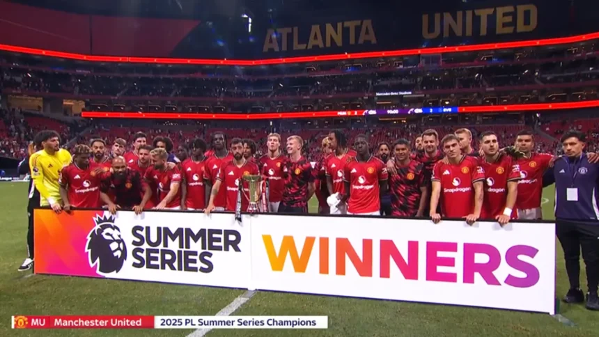 Manchester United remporte la Summer Series 2025 : Mbeumo et Onana parmi les Africains en vue