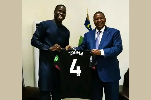 Kurt Zouma : un retour symbolique en Centrafrique