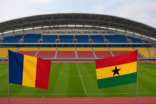 Le Tchad inaugure le Stade Olympique Maréchal Idriss Déby Itno face au Ghana