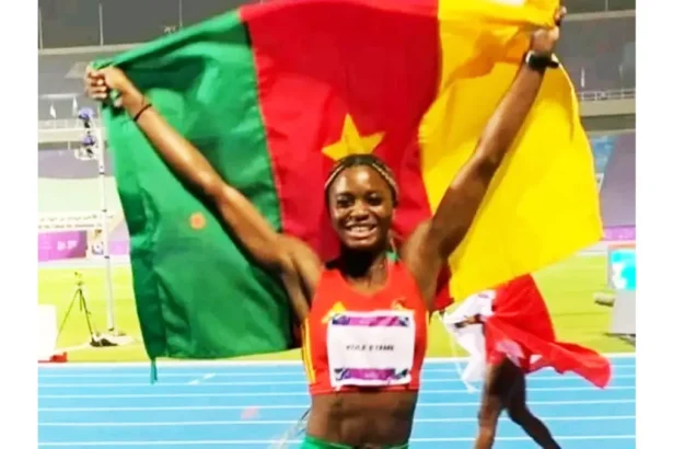 Kole Etame Herverge remporte l’argent au 100 m féminin aux Jeux de Riyad 2025
