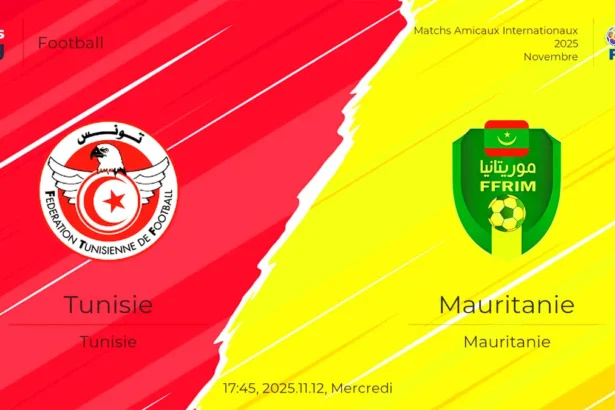Résumé du match amical Tunisie Mauritanie (1-1) avant la CAN 2025