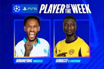 Aubameyang et Guirassy brillent en Ligue des Champions : l’UEFA les nomme parmi les joueurs de la semaine