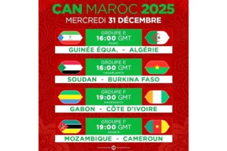 CAN Maroc 2025 : suspense total lors de la dernière journée, Cameroun–Côte d’Ivoire pour la première place