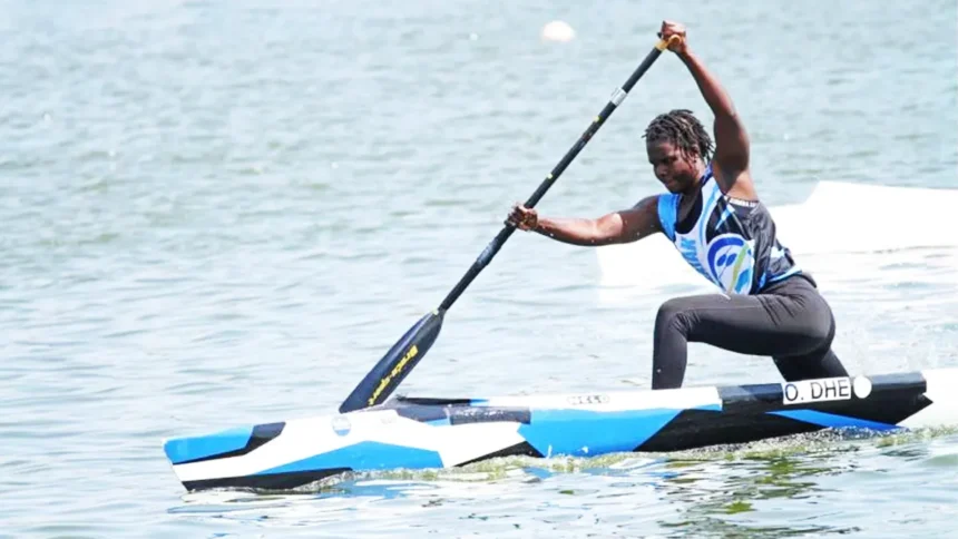 Combé Seck, espoir sénégalais du canoë-kayak, se prépare pour Los Angeles 2028 malgré des obstacles financiers et techniques