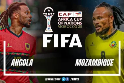 CAN 2025 : le Mozambique battu 4-1 par l’Angola, un avertissement avant le choc contre le Cameroun