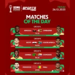 CAN 2025 : le groupe A entre en scène, Maroc–Mali et Zambie–Comores lancent la 2ᵉ journée décisive