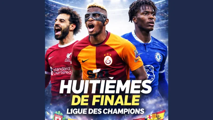 Ligue des Champions 2025‑26 : Les Africains brillent dans des huitièmes de finale explosifs