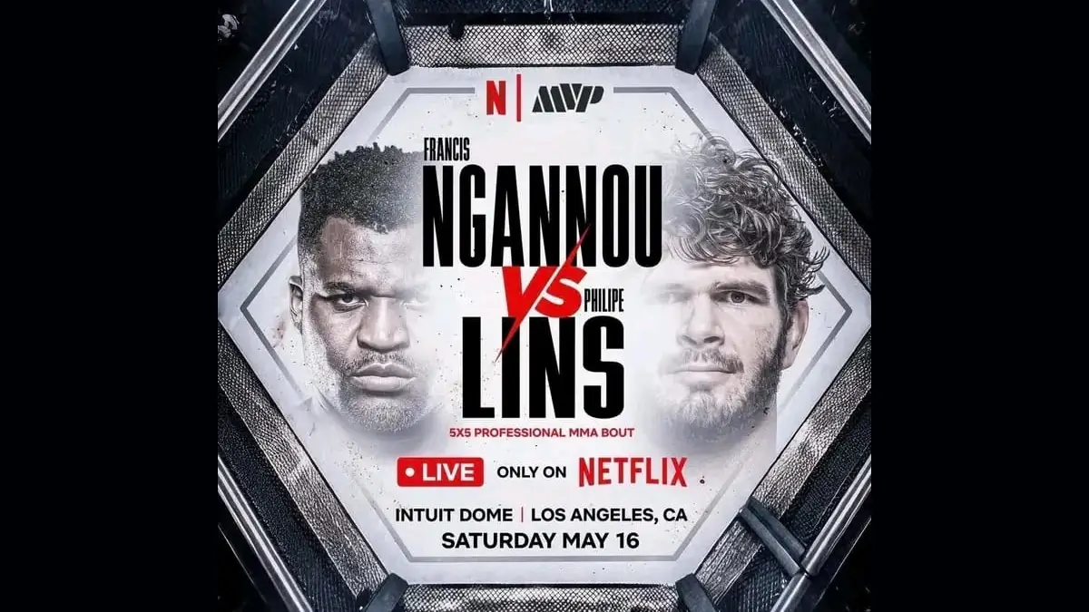 Francis Ngannou de retour en MMA face à Philipe Lins le 16 mai 2026