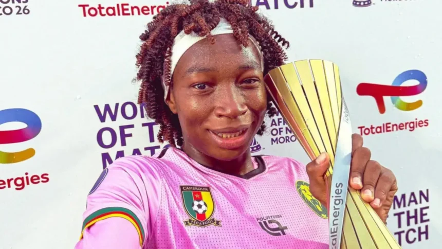 CAN féminine 2026 : Décisive face au Nigeria, Michaely Bihina élue Femme du match